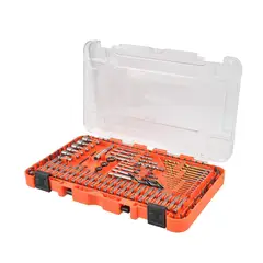 Bauker - Set de Brocas y Puntas SAE 106 pzas,