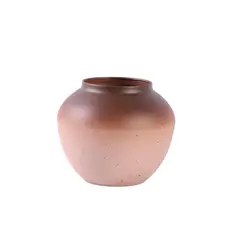 Just Home Collection - Jarrón Metálico Antique 18 cm