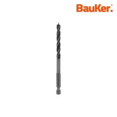 Bauker - Broca Hexagonal para Madera 1/4"