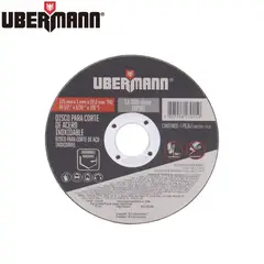 Ubermann - Disco para Corte de Acero Inoxidable 4 1/2" x 1 mm,