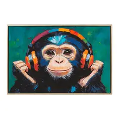 Just Home Collection - Cuadro Mono Audio 60 x40 cm