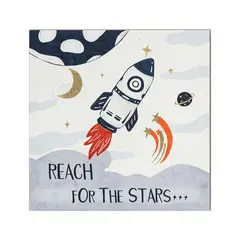 Just Home Collection - Cuadro Decorativo Rocket 40x40cm