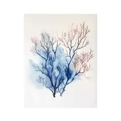 Just Home Collection - Cuadro Decorativo Beach Coral 40x50cm