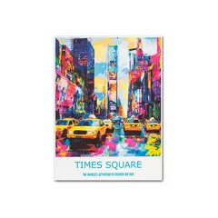 Just Home Collection - Canvas Times Squa Color 60x80
