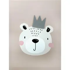 Just Home Collection - Canvas Inf Oso Crown 30x40