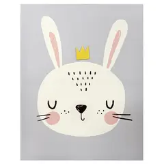 Just Home Collection - Canvas Inf Conejo2 Crown 40x50