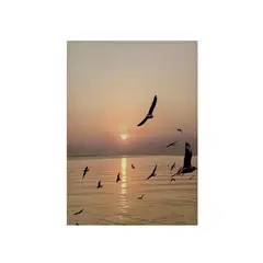 Just Home Collection - Canvas Beach Gaviotas 50x70