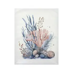 Just Home Collection - Canvas Beach Coral2 40x50