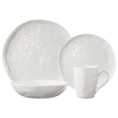 Just Home Collection - Juego de Vajilla 16 pzs Artisan