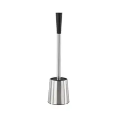 Just Home Collection - Escobilla Bano Plata