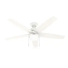 Hunter Fan - Ventilador Bardot Blanco Fresco 52 Pulgadas
