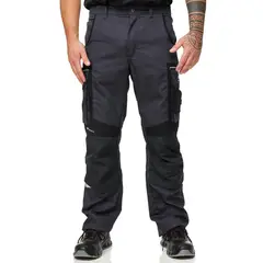 Puma - Pantalón de Trabajo Precision X Gris, 36