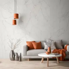 Holztek - Muro de mármol SPC para interior Carrara 120 x 240 cm mate 2.88 m2