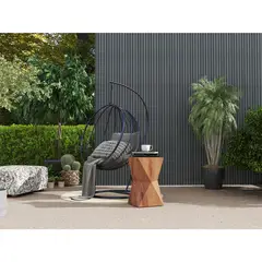 Holztek - Lambrín para exterior WPC Graphito 21.9 x 290 cm Mate 0.63 m2