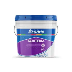 Acuario - Impermeabilizante Acriterm Terracota 5 Años 4 L