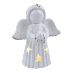 Dear Santa - Figura Decorativa Angel Led