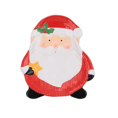 Dear Santa - Plato Santa 17.7 x 20.6 x 2.5 cm