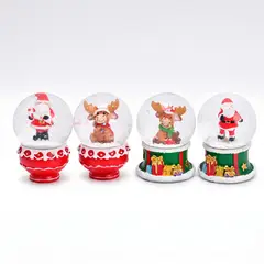 Dear Santa - Figura Decorativa Globo Agua Navidad 4.5 cm