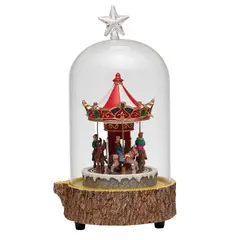 Dear Santa - Esfera Carrusel Animada Iluminada