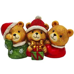 Dear Santa - Figura Decorativa Ositos Navideño