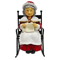 Dear Santa - Figura Decorativa Senora Sentado en silla