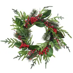 Dear Santa - Corona de Navidad Berries 60 cm