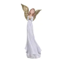 Dear Santa - Figura Decorativa Angel Resina