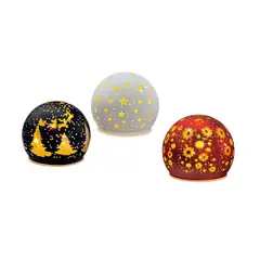 Dear Santa - Bola Cristal LED Navideño 10 cm
