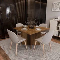 Maderkit - Mesa de Comedor Alva 4 personas