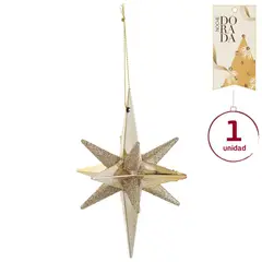 Dear Santa - Adorno Para Colgar Estrella 14 cm
