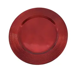 Dear Santa - Plato Rojo Border Line