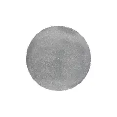 Dear Santa - Individual Redondo 38 cm Plata