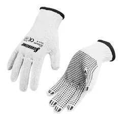 Silverline - Guantes Tejidos de Algodón