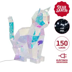 Dear Santa - Gato LED Tornasol 30 cm