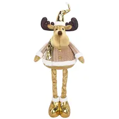 Dear Santa - Figura Decorativa Navideña Reno de Pie 90 cm Colección Noche Dorada