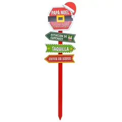 Dear Santa - ESTACA ENAL D TRAFICO 90CM