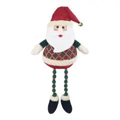 Dear Santa - Pierna Decorativa de Santa Claus con Cuentas Colección Magia en Casa