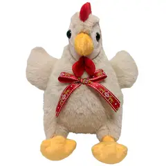 Dear Santa - Peluche Pollo Navideño 23 cm