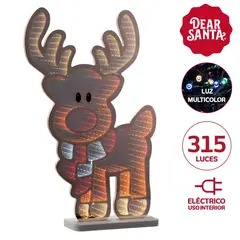 Dear Santa - Reno Infinity LED 60 cm