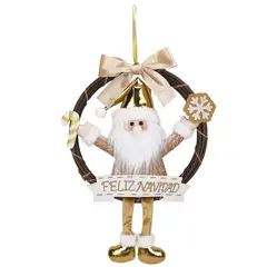 Dear Santa - Corona de Navidad Santa
