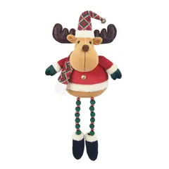 Dear Santa - Pierna Decorativa de Reno con Cuentas Colección Magia en Casa