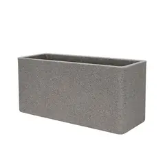 New Garden - Maceta Rectangular Jacaranda Granito