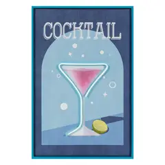 Just Home Collection - Cuadro Decorativo Cocktail 40x60 cm