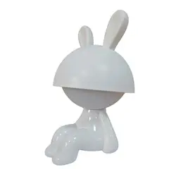 Just Home Collection - Lampara inf led conejo hat bco