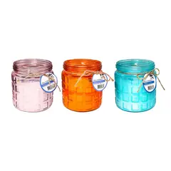 Just Home Collection - SB Vela Citronela Vidrio 12cm