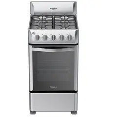 Whirlpool - Estufa de Piso 20" Gris Whirl WWR3000S