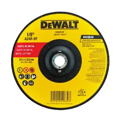 Dewalt - Disco Abrasivo Corte para Corte de Metal 9”