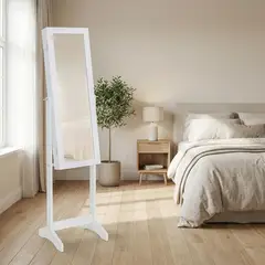 Just Home Collection - Espejo joyero 33,8x150cm bco