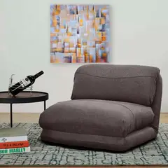 Ikasa Muebles - Sillón Convertible Matrimonial Gris
