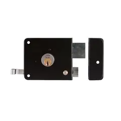 Philips - Cerradura de Sobreponer 175N Derecha/IF Negro